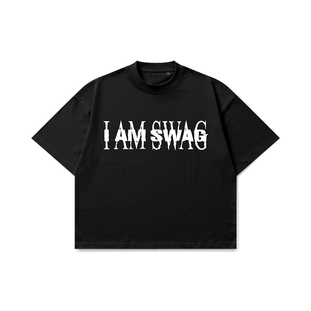 I AM SWAG Tee black